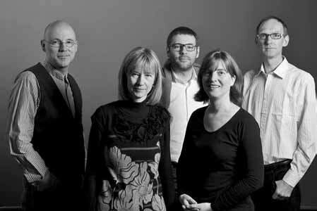 Team des Liturgischen Instituts 2013 Andreas Krogmann, Gunda Brüske, Peter Spichtig, Sandra Rupp Fischer, Josef-Anton Willa (v. l. n. r.).