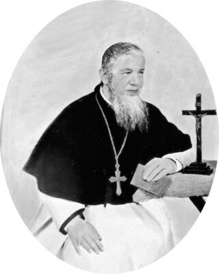 Anastasius Hartmann, Apostolischer Vikar von Patna und Titularbischof von Derben (© Provinzarchiv Schweizer Kapuziner Luzern)